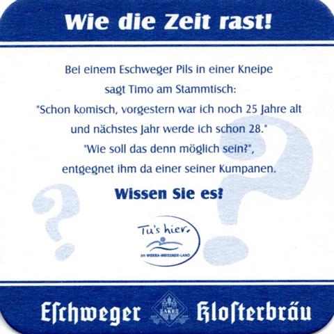 eschwege esw-he eschweger rtsel 11b (quad180-wie die zeit-blau)